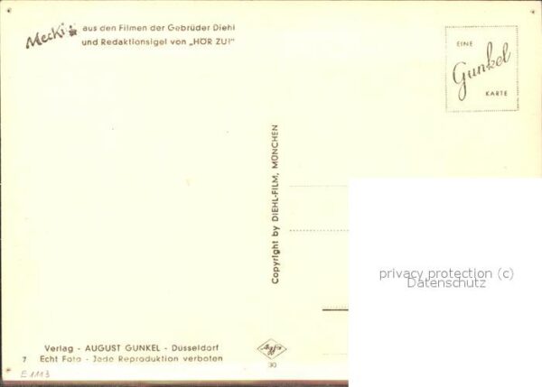 Mecki Nr. 7 Feder Tinte Briefe – Bild 2