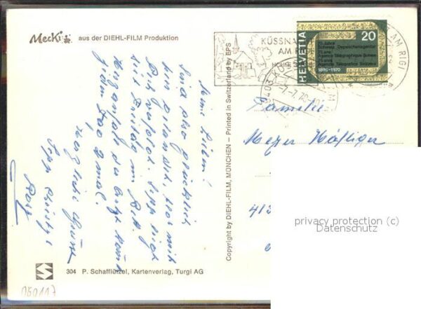 Mecki Nr. 304 Reise Koffer Schmetterlingsnetz Pup – Bild 2