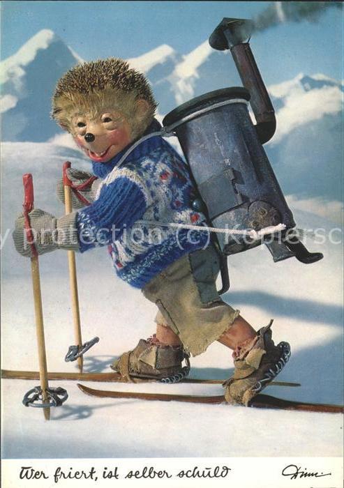 Mecki Nr. 353 Skifahren Heizung