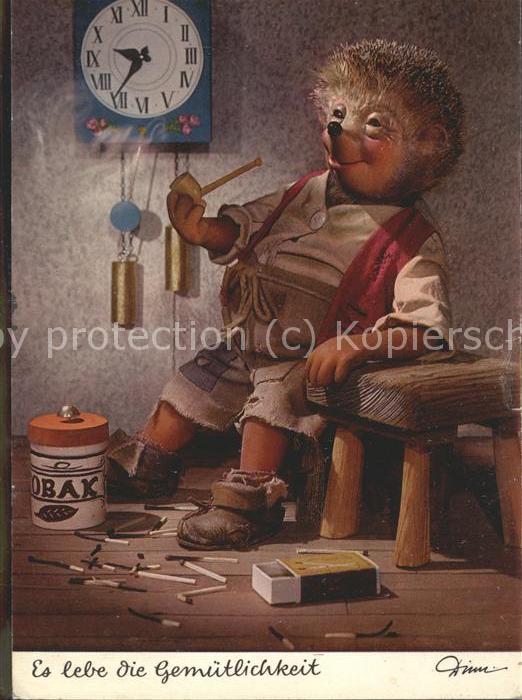 Mecki Nr. 402 Pfeife Uhr Sreichhölzer Tabak