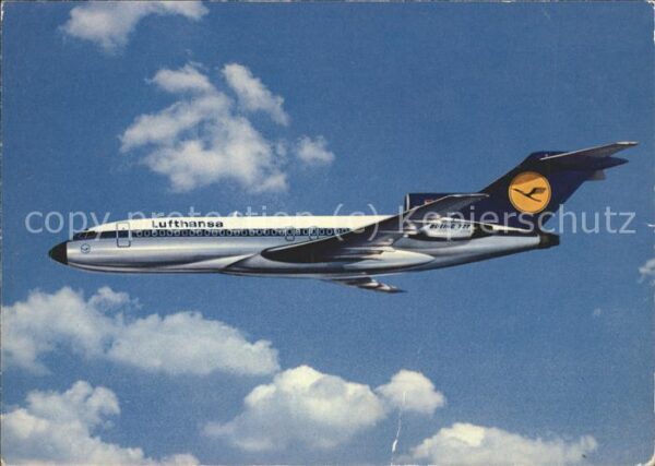 Flugzeuge Zivil Lufthansa Boeing 727 Europa Jet