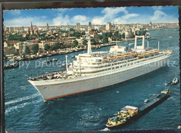 Dampfer Oceanliner D. Rotterdam Holland-Amerika Linie Frac
