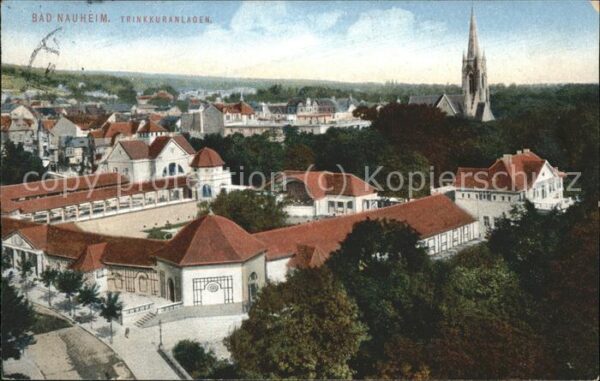 Bad Nauheim mit Trinkkuranlagen