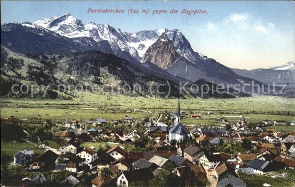Partenkirchen mit Zugspitze