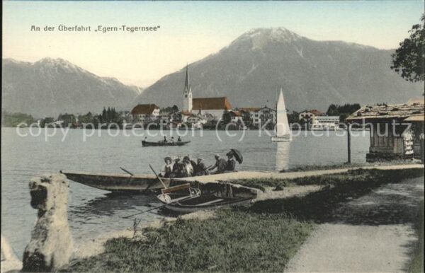 Egern Tegernsee Bootsfahrten