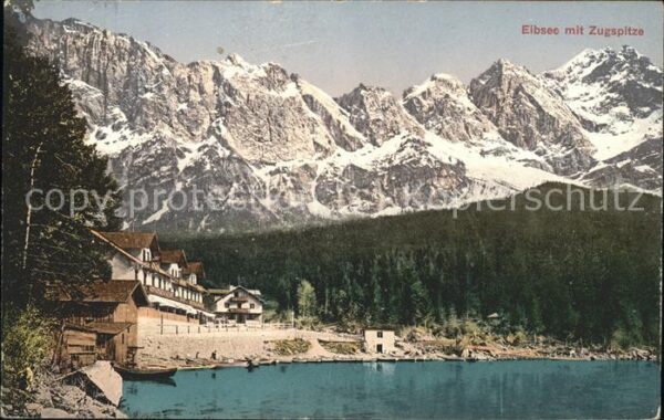 Eibsee mit Zugspitze