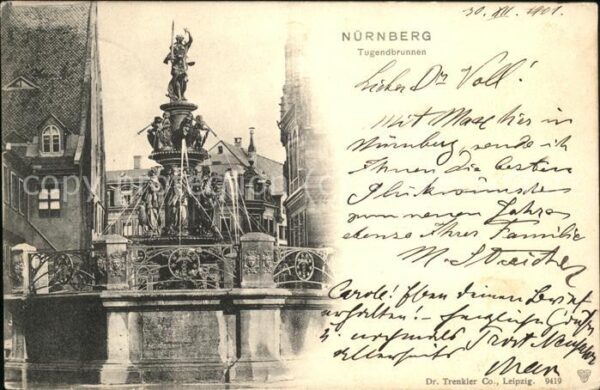 Nuernberg Tugendbrunnen
