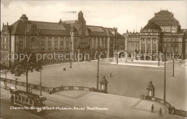 Chemnitz König-Albert-Museum Neues Stadttheater