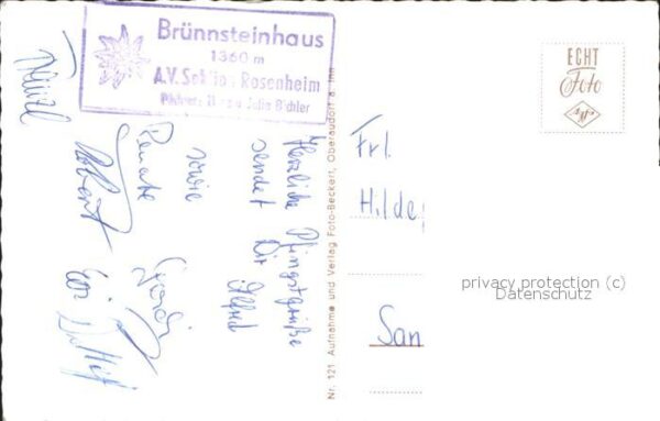 Rosenheim Bayern Brünnstein-Unterkunftshaus – Bild 2