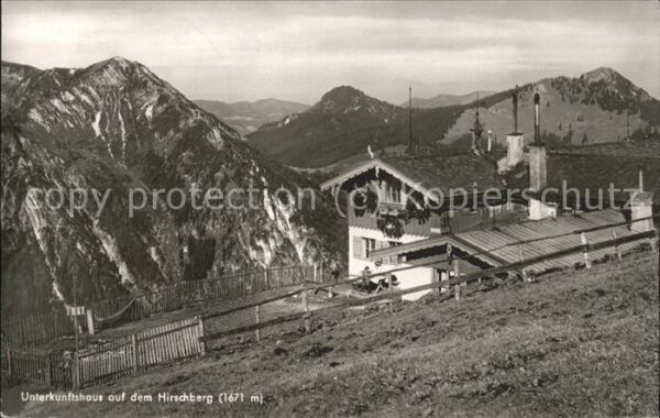 Kreuth Tegernsee Unterkunftshaus auf dem Hirschberg