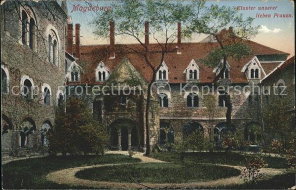 Magdeburg Innenhof vom Kloster