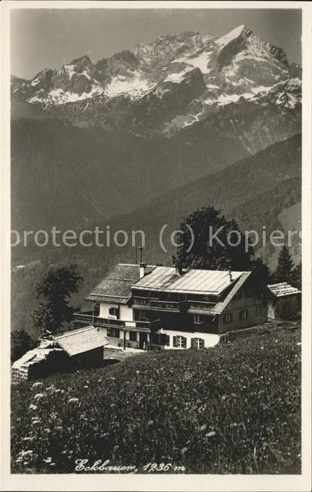Garmisch-Partenkirchen Berggasthof Eckbauer