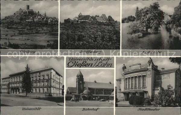 Giessen Lahn Bahnhof u.Universität