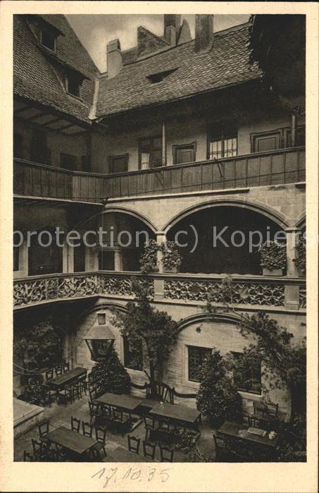 Nuernberg Hist.Hof im Lutherhaus
