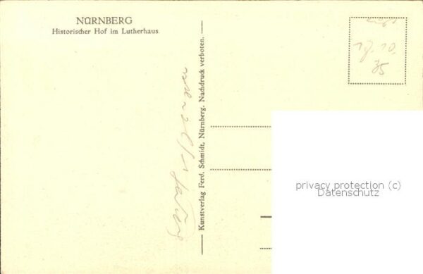 Nuernberg Hist.Hof im Lutherhaus – Bild 2