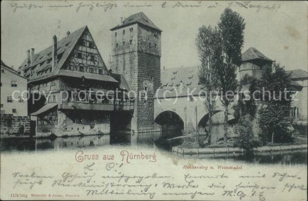 Nuernberg Henkersteg u.Weinstadel