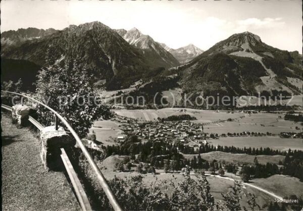 Bad Oberdorf Blick von der Jochkanzel