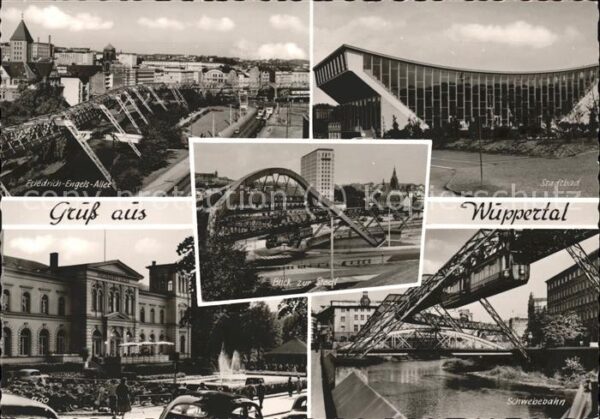 Wuppertal Stadtbad u.Friedrich-Engels-Allee