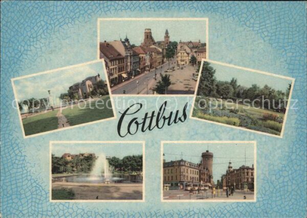 Cottbus Schillerplatz u.Altmarkt
