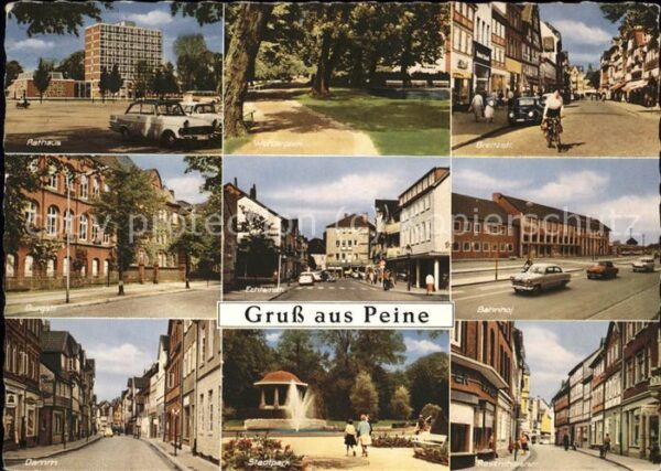 Peine Breitenstrasse u.Bahnhof