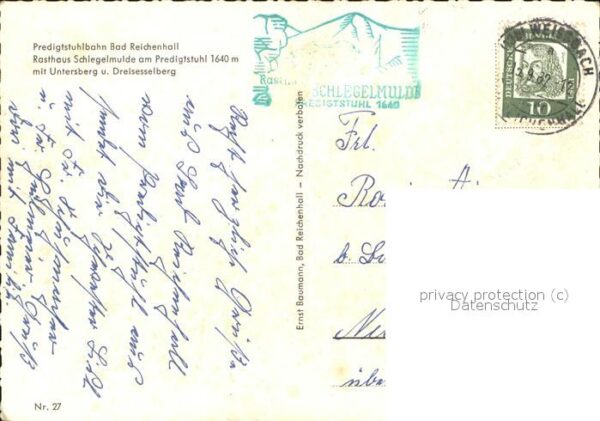 Bad Reichenhall Rasthaus Schlegelmulde – Bild 2