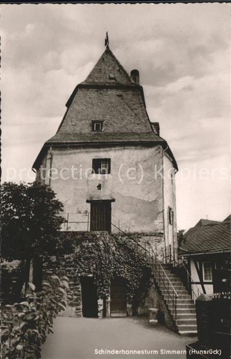 Simmern Hunsrueck Schinderhannesturm