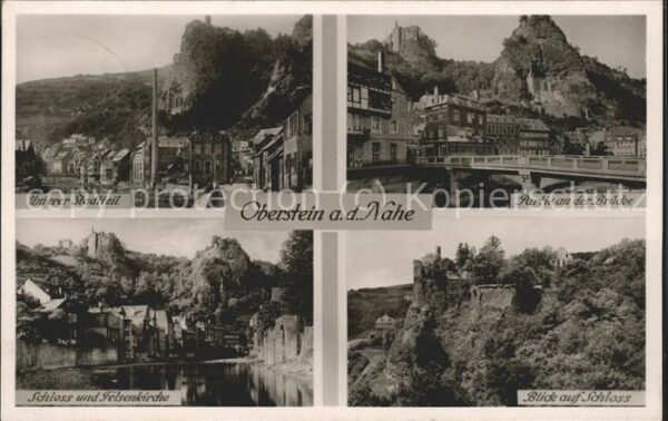 Oberstein Nahe Unterer Stadtteil u.Schloss