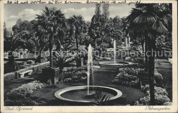 Bad Pyrmont Palmengarten im Park