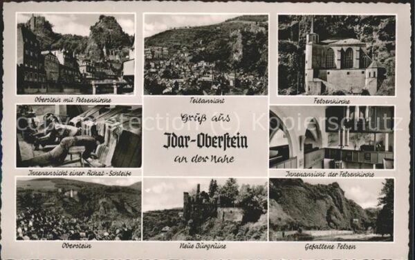 Idar-Oberstein Felsenkirche u.Neue Burgruine