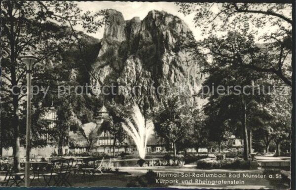 Bad Muenster Stein Ebernburg Kurpark u.Rheingrafenstein