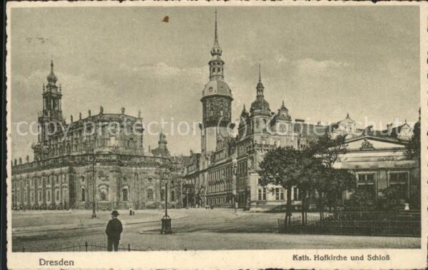 Dresden Kath.Hofkirche u.Schloss