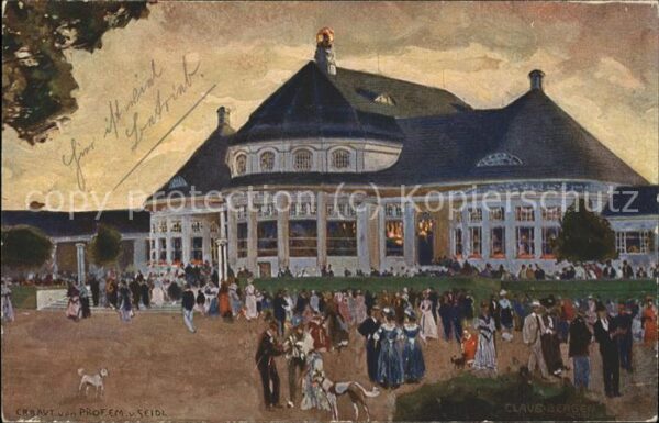 Muenchen Ausstellung 1910 (Haus erbaut von Prof.