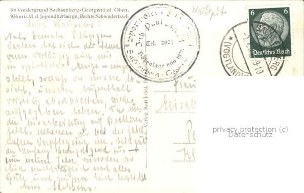 Sachsenberg-Georgenthal Blick vom Mittelberg – Bild 2