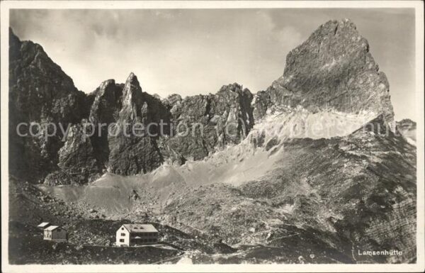 Vomp Tirol Karwendel Lamsenjochhütte Lamsenspitze