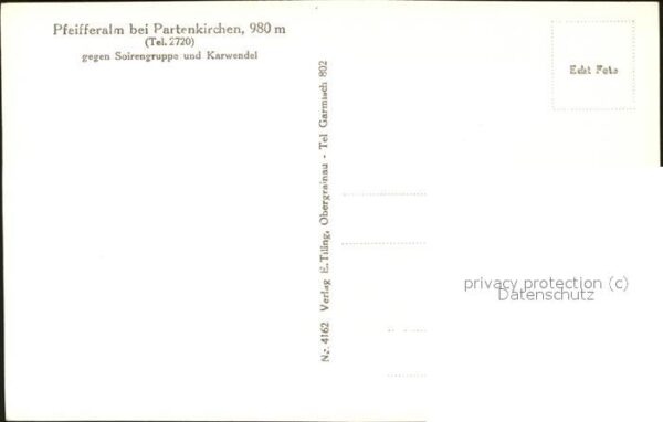 Partenkirchen Pfeifferalm – Bild 2