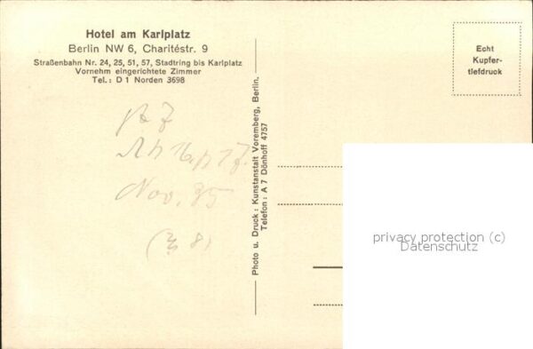 Berlin Hotel am Karlplatz mit div.Zimmern – Bild 2