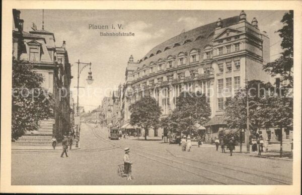 Plauen Vogtland Bahnhofstrasse