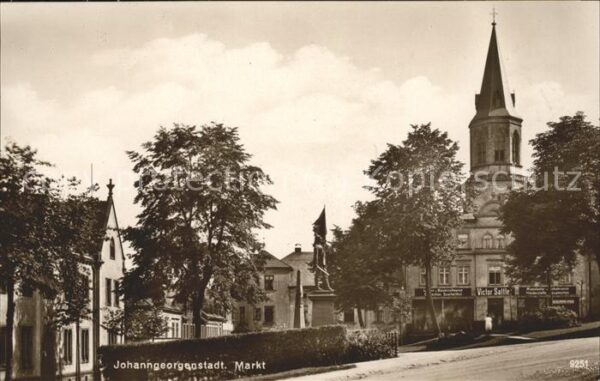 Johanngeorgenstadt mit Markt