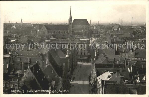 Augsburg Blick vom Perlach