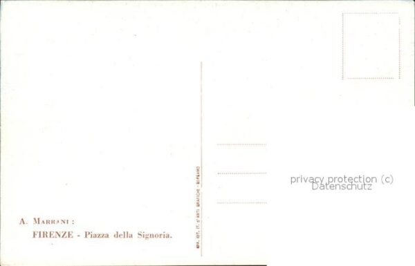 Firenze Florenz Piazza della Signoria – Bild 2