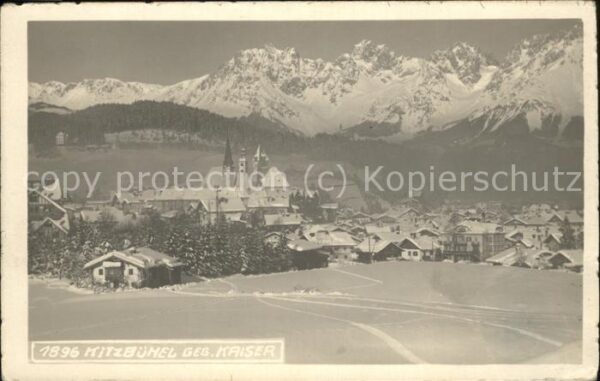 Kitzbuehel Tirol im Winter