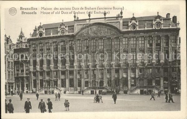 Bruessel Bruxelles House of old Ducs of Brabant