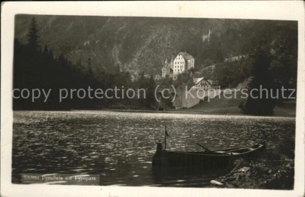 Nassereith Schloss Fernstein mit See