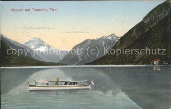 Breitenwang Tirol Plansee mit Tanneller