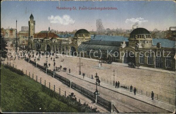 Hamburg St.Pauli-Landungsbrücken