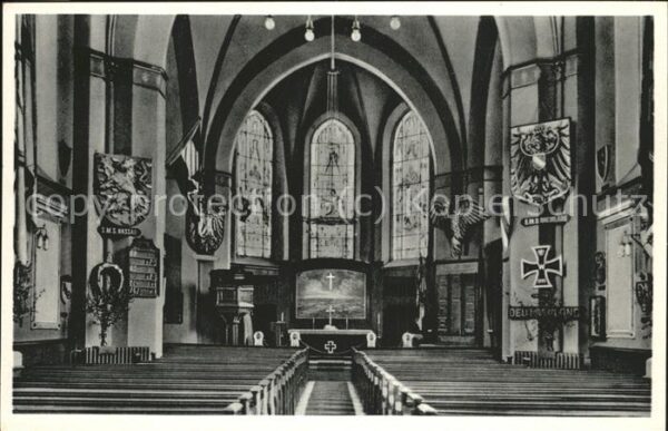 Wilhelmshaven Inneres der Marine-Gedächtnis-Kirche