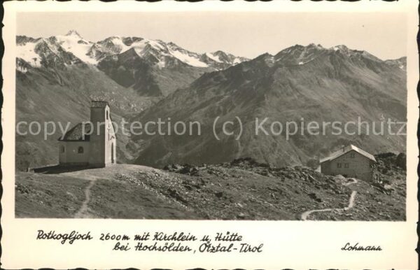 Soelden Rotkogljoch bei Hochsölden