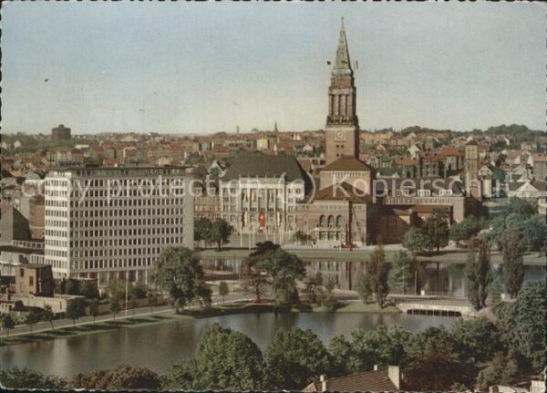 Kiel Kleiner Kiel u.Rathaus