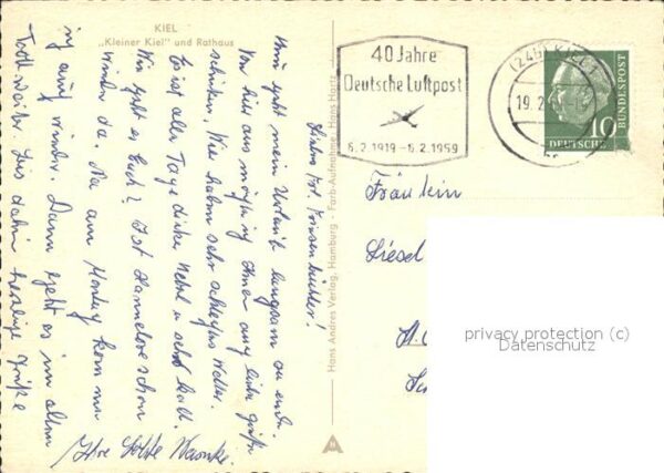 Kiel Kleiner Kiel u.Rathaus – Bild 2