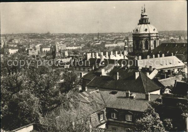 Praha Prahy Prague mit St.Nikolaus-Kirche